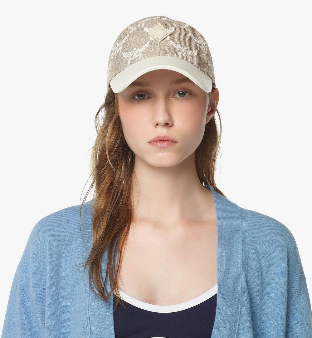 MECFSMM01I9001-Classic Cap in Lauretos Denim Jacquard|OATMEAL