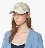 MECFSMM01I9001-Classic Cap in Lauretos Denim Jacquard|OATMEAL
