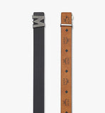 MXBFSCJ04BK110-Claus Fluted M Belt 1.5” in Embossed Leather|BLACK