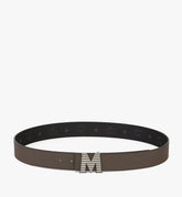MXBFSCJ05FF090-Claus Fluted M Belt 1.5” in Embossed Leather|MOREL GREY