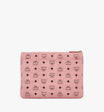 MYZAAVI02PZ001-Crossbody Pouch in Visetos Original|SOFT PINK
