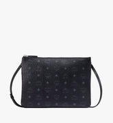 MYZAAVI02BK001-Crossbody Pouch in Visetos Original|BLACK