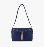 MWSFSAK04VC001-Diamant 3D Shoulder Bag in Monogram Neoprene|NAVY BLAZER