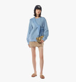 MWRFSAK04Y0001-Diamond Shoulder Bag in Python Print Coronet|OLD GOLD