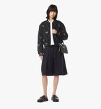 MWRFSAK01BK001-Diamond Tote in Sequin Lamb Leather|BLACK