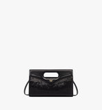 MWRFSAK01BK001-Diamond Tote in Sequin Lamb Leather|BLACK