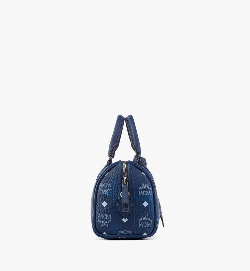 MWBFAEA031F001-Ella Boston Bag in Visetos|