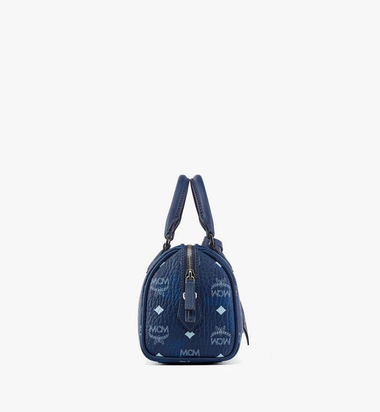 MWBFAEA031F001-Ella Boston Bag in Visetos|