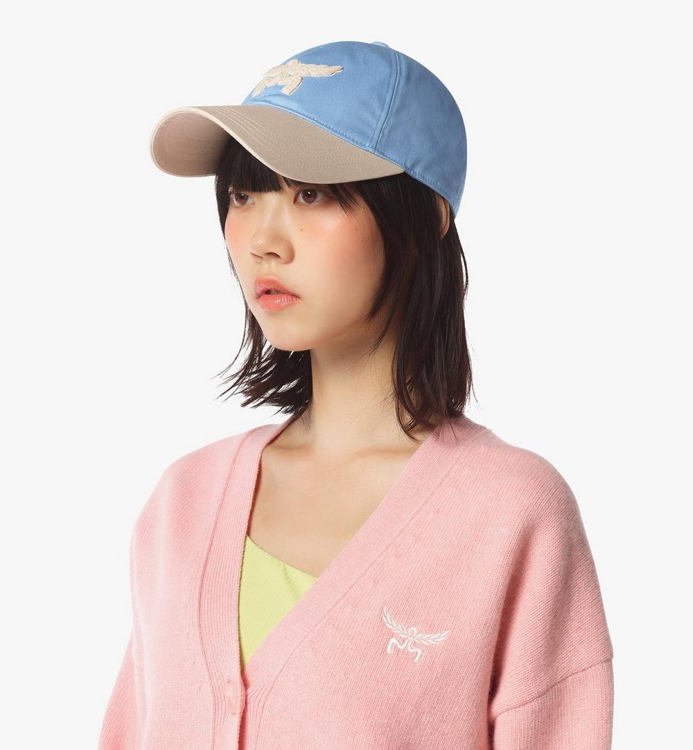 MECFSBC01L8001-Essential Logo Cap in Cotton Twill|DELLA ROBBIA BLUE