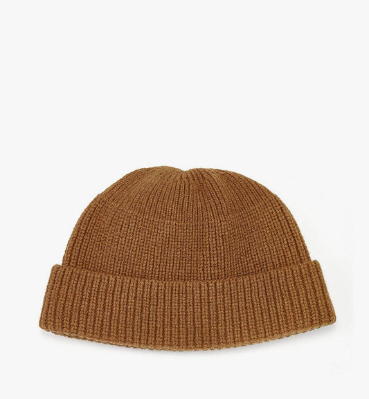 MEHFSBC01CO001-Essential Wool Beanie|COGNAC