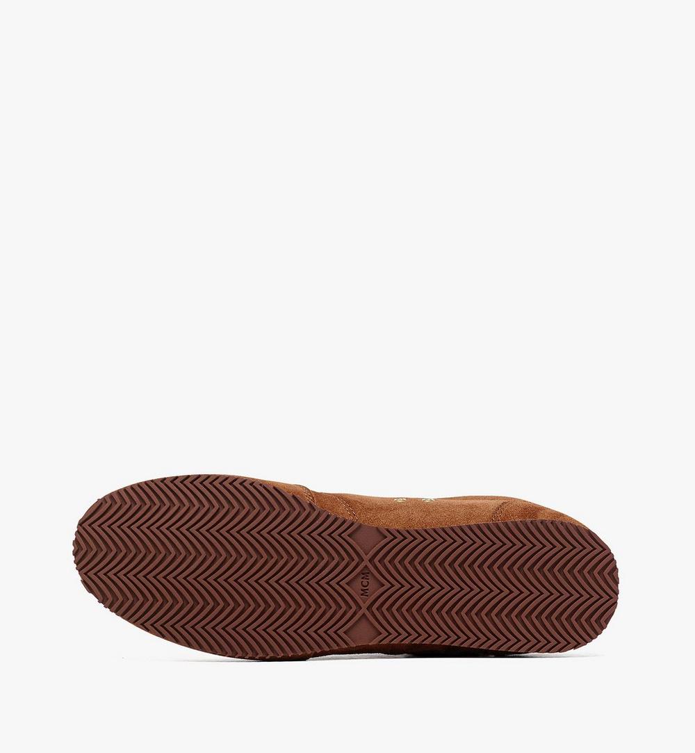 MEXFAAP02C9041-Federlite Lo Sneakers in Laurel Suede Leather|