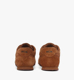 MESFAAP01C9039-Federlite Lo Sneakers in Laurel Suede Leather|