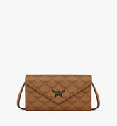 MYLFSAC03CO001-HIMMEL LAURETOS WALLET ON CHAI, ONE SIZE|COGNAC