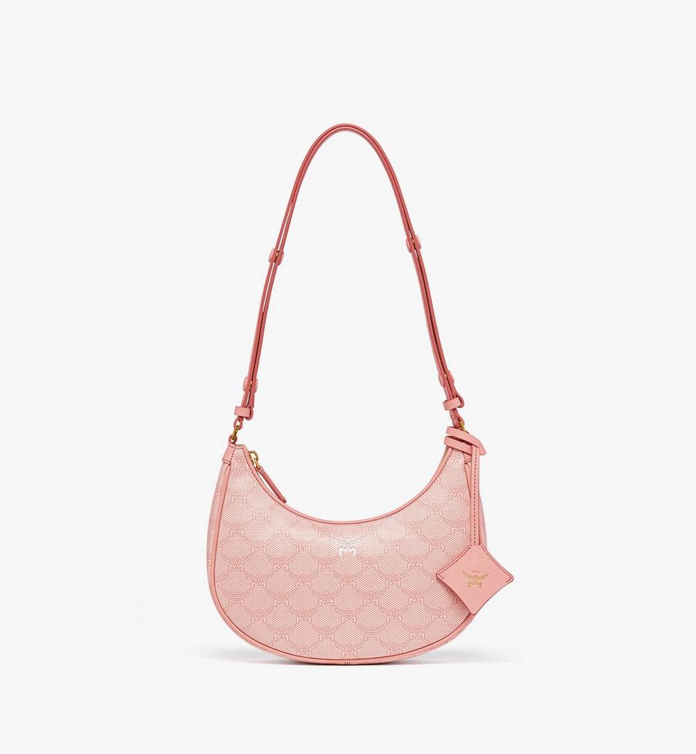 MWHFSAC02P6001-Himmel Ascending Moon Hobo in Lauretos|SILVER PINK