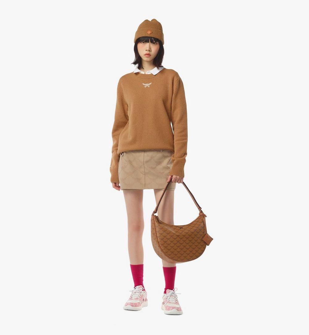 MWHFSAC01CO001-Himmel Ascending Moon Hobo in Lauretos|COGNAC