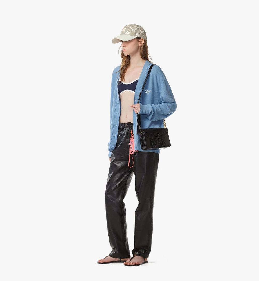 MWRFSAC01BK001-Himmel Laurel Crossbody in Patent Leather|BLACK