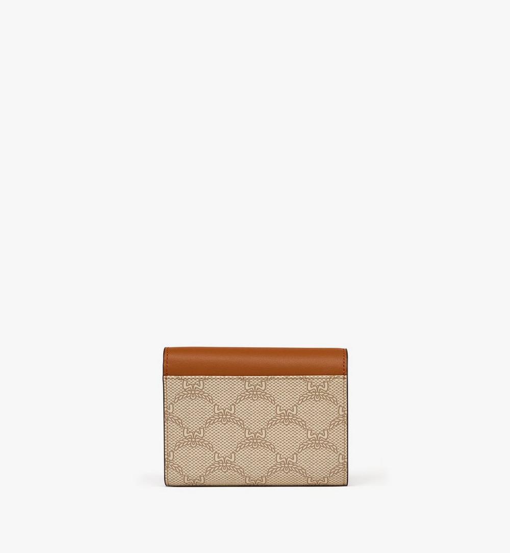 MYSEAAC01I9001-Himmel Trifold Wallet in Lauretos|OATMEAL