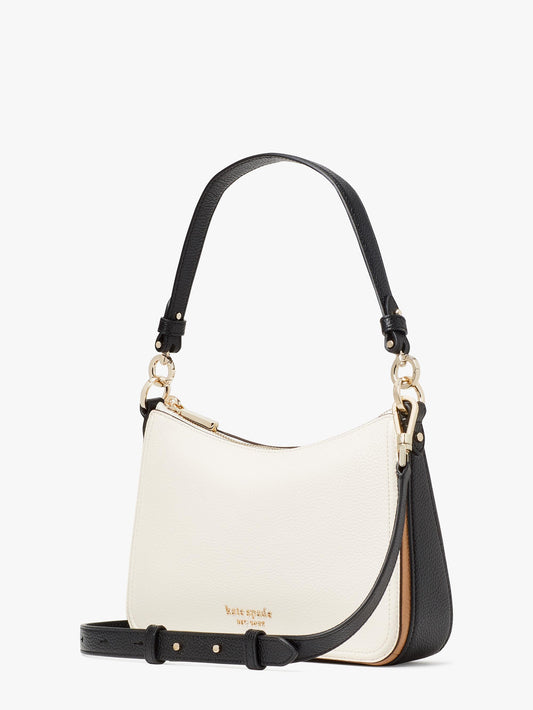 K6570-Parchment Multi-hudson colorblocked medium convertible crossbody