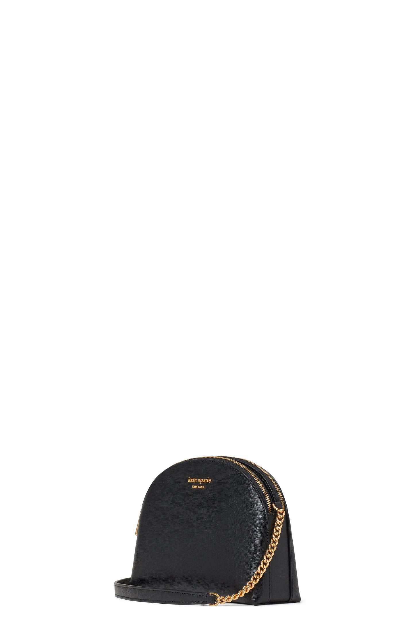 Morgan Double-Zip Dome Crossbody