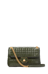 K9010-evelyn quilted medium convertible shoulder bag-Bonsai Tree