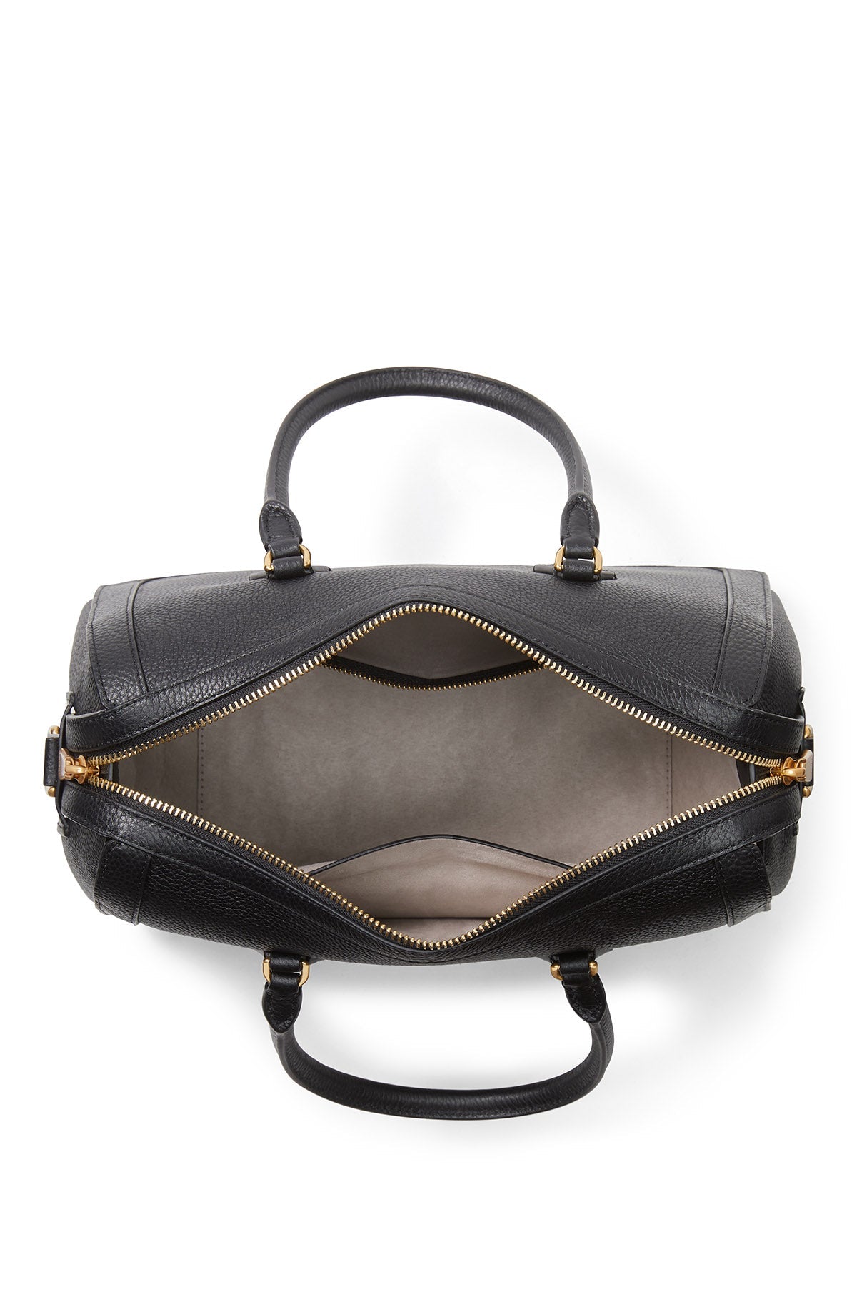 K9914-gramercy medium satchel-Black