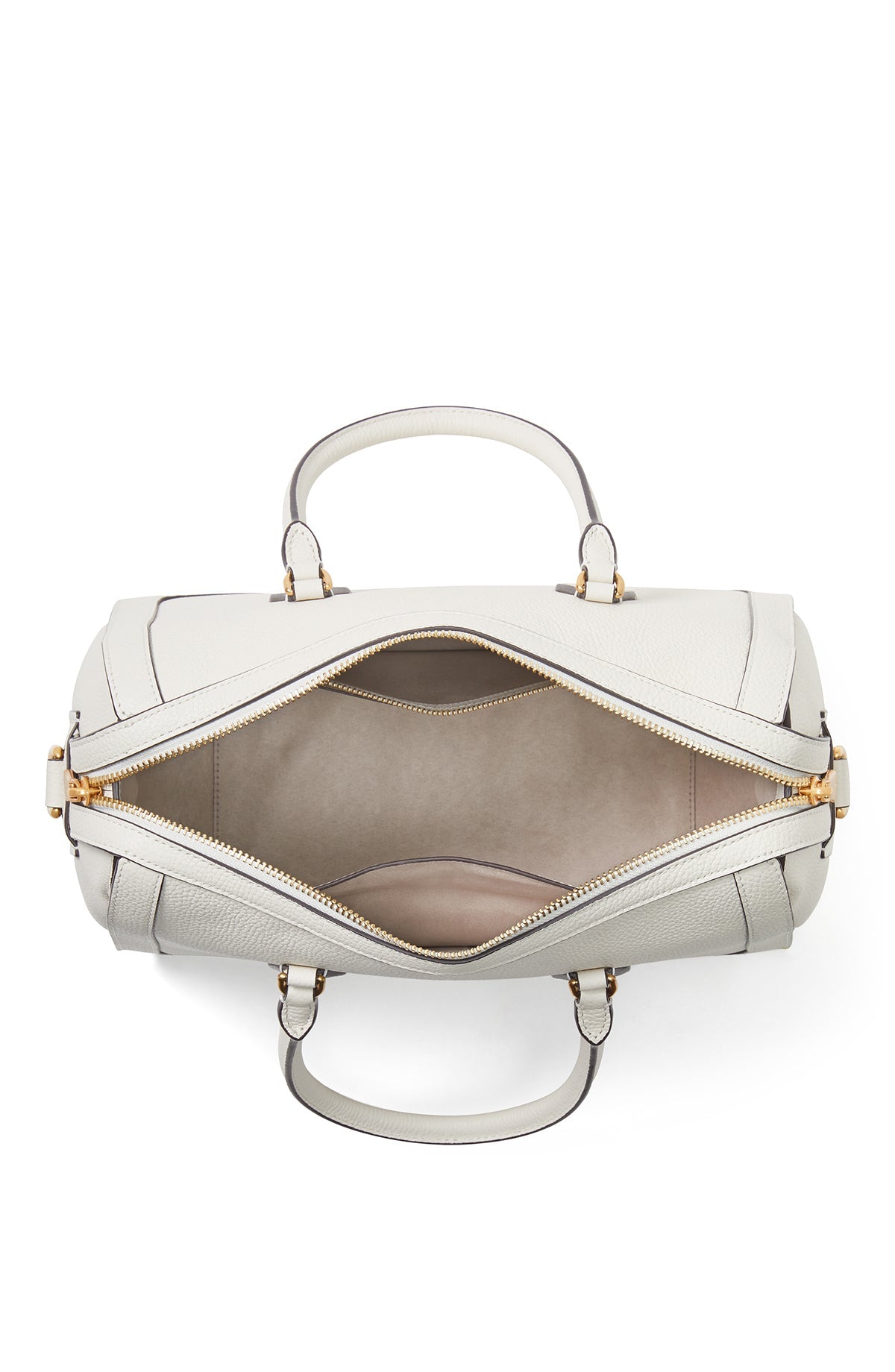 K9914-gramercy medium satchel-Halo White
