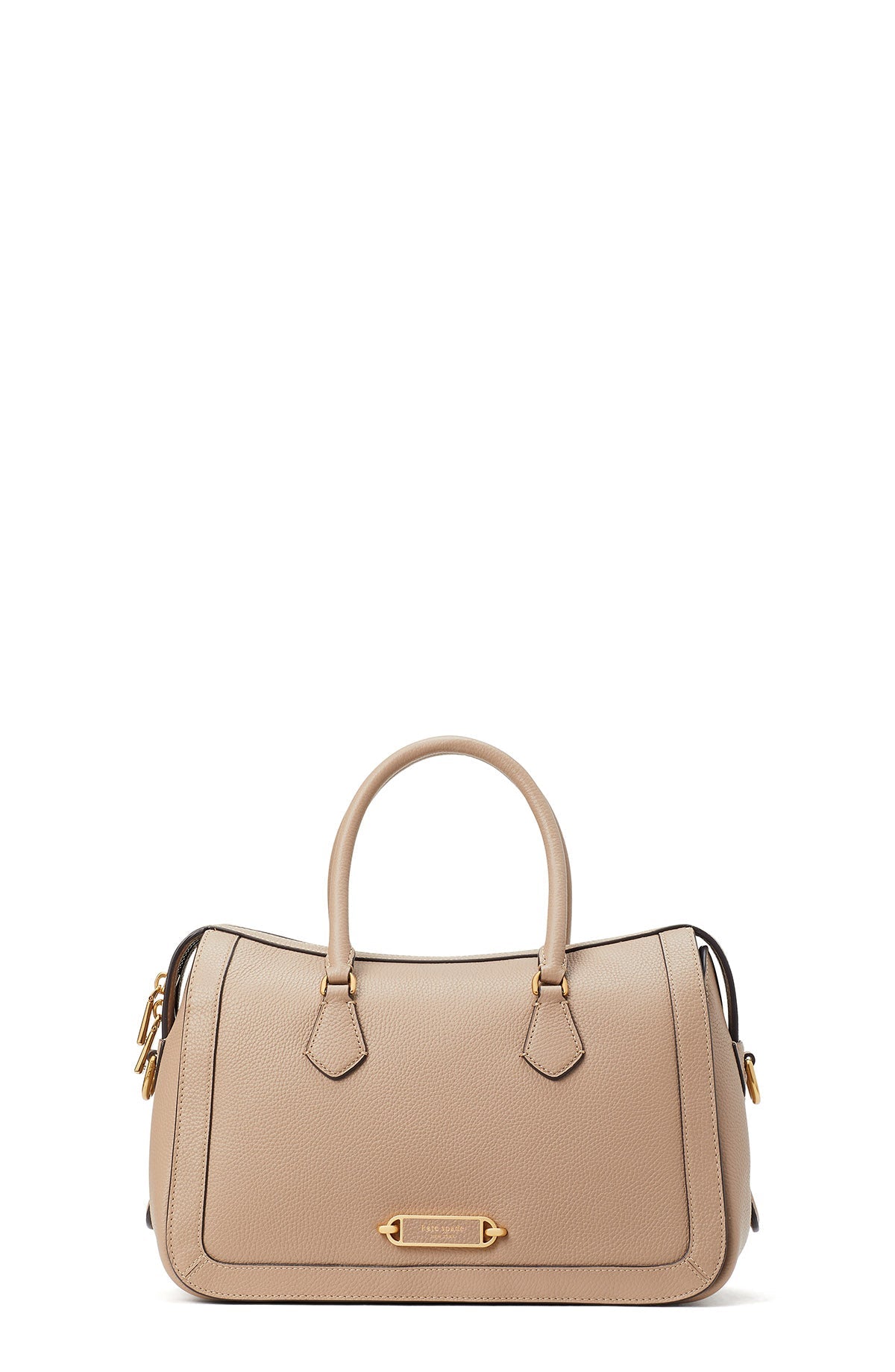 K9914-gramercy medium satchel-Kraft Paper