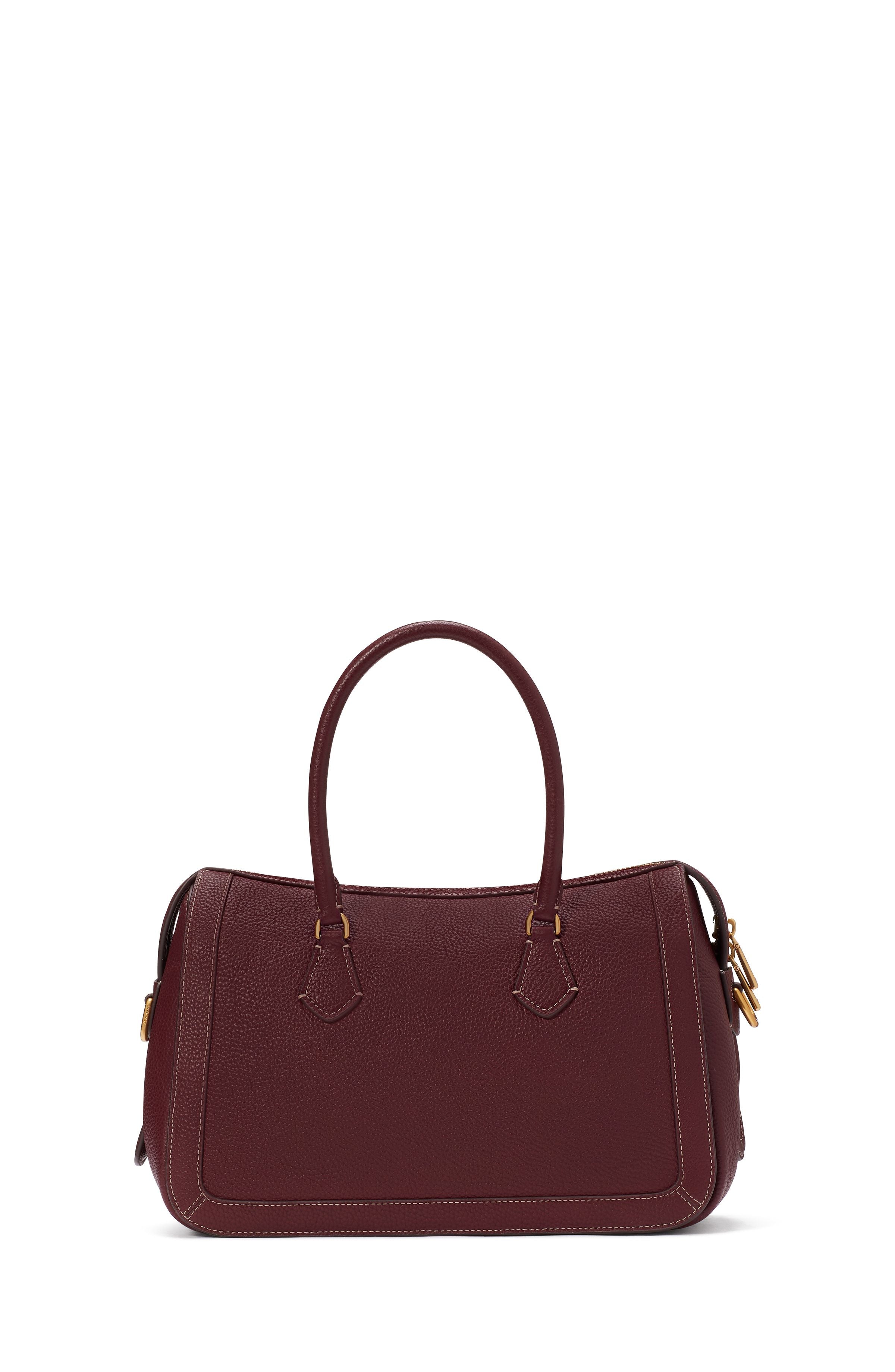 K9914-gramercy medium satchel-Cordovan