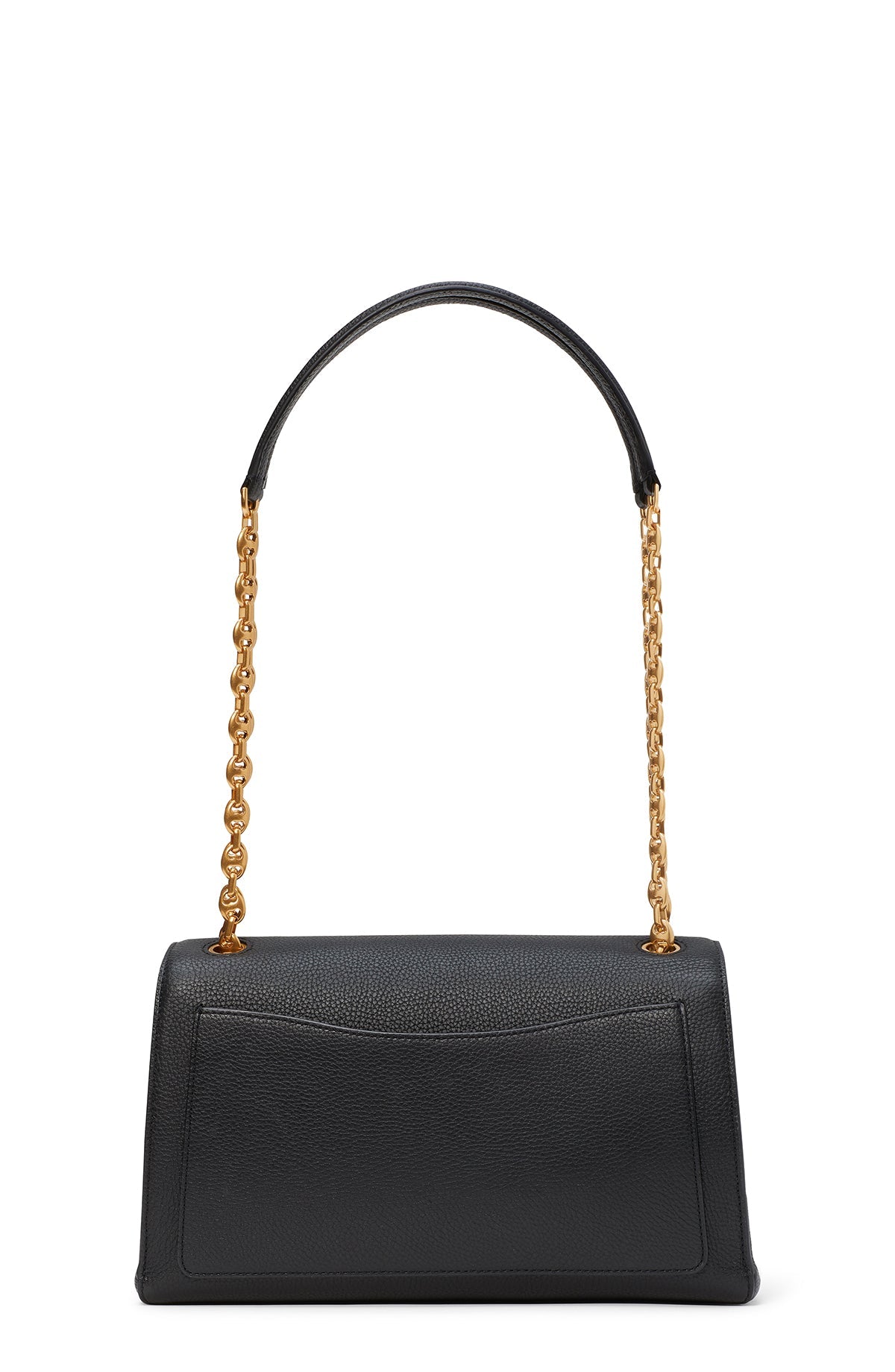 K9916-gramercy medium convertible shoulder bag-Black