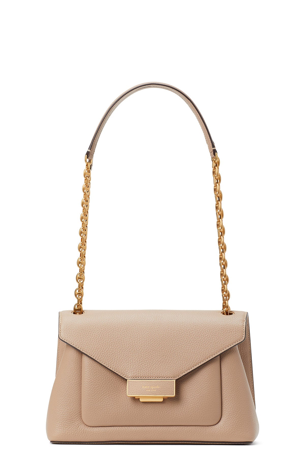 K9916-gramercy medium convertible shoulder bag-Kraft Paper