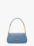 KB127-gramercy small flap shoulder bag-Manta Blue
