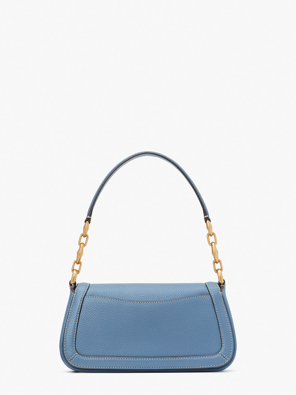 KB127-gramercy small flap shoulder bag-Manta Blue