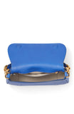 KB127-gramercy small flap shoulder bag-Blueberry