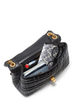 KB151-Multi-evelyn tweed medium convertible shoulder bag