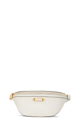 KC198-gramercy medium belt bag-Halo White