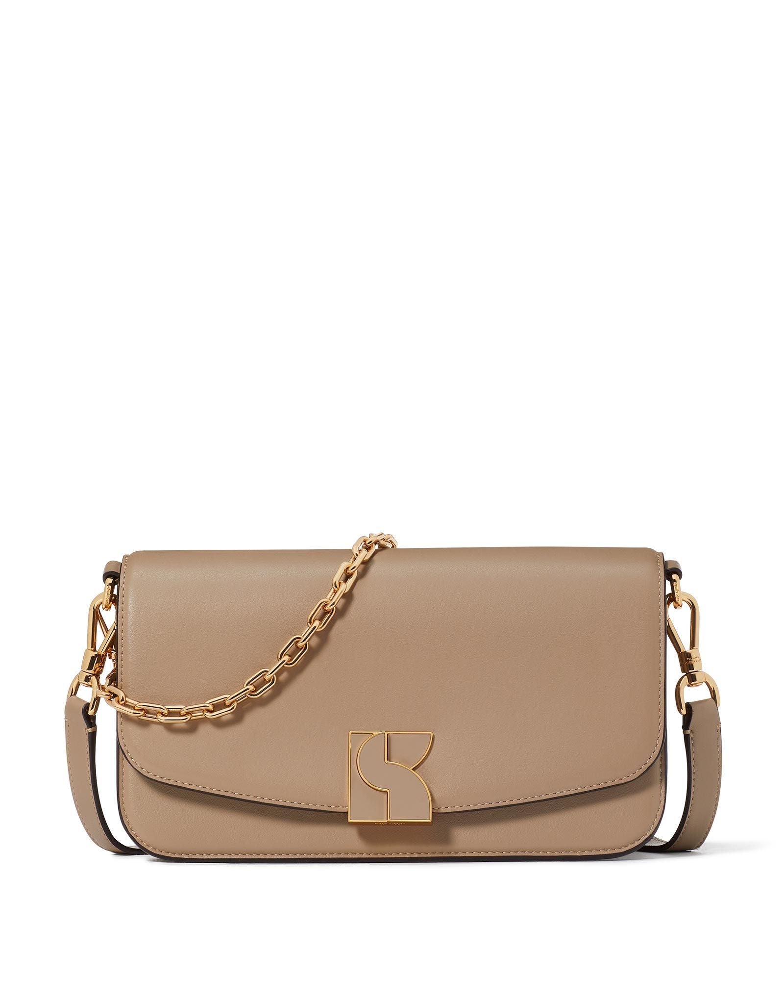 kc922_Dakota Medium Convertible Shoulder Bag_Timeless Taupe