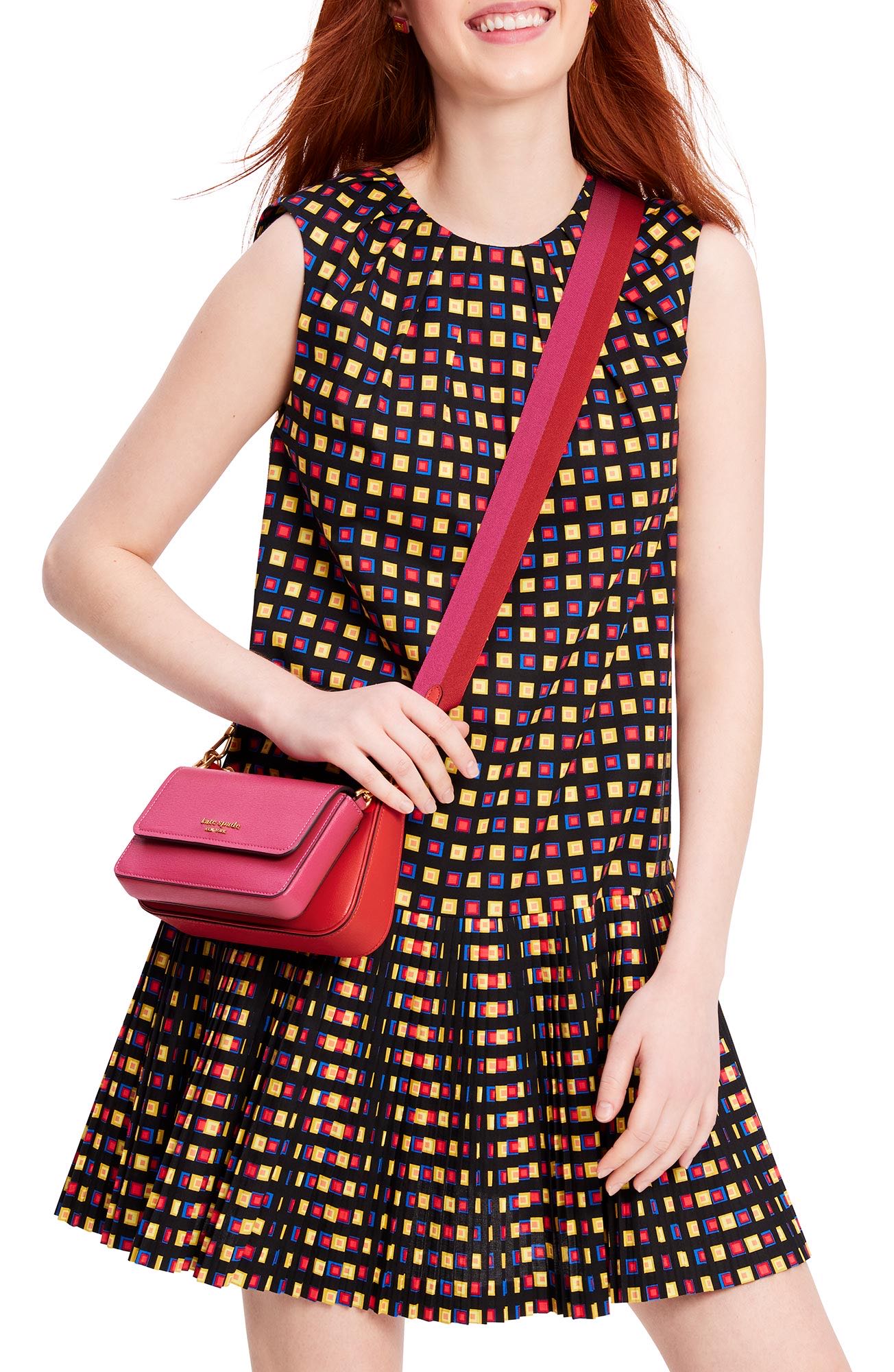 KD051-DBLPCRSBDY-Red Multi