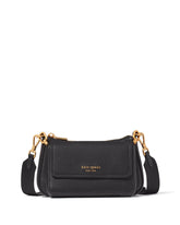 KD648-Double Up Crossbody-Black
