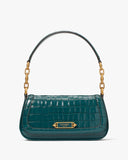 KE178-gcy croc sm s-Artesian Green