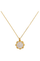 KF112-Glam Gems Pendant-Neutral Multi