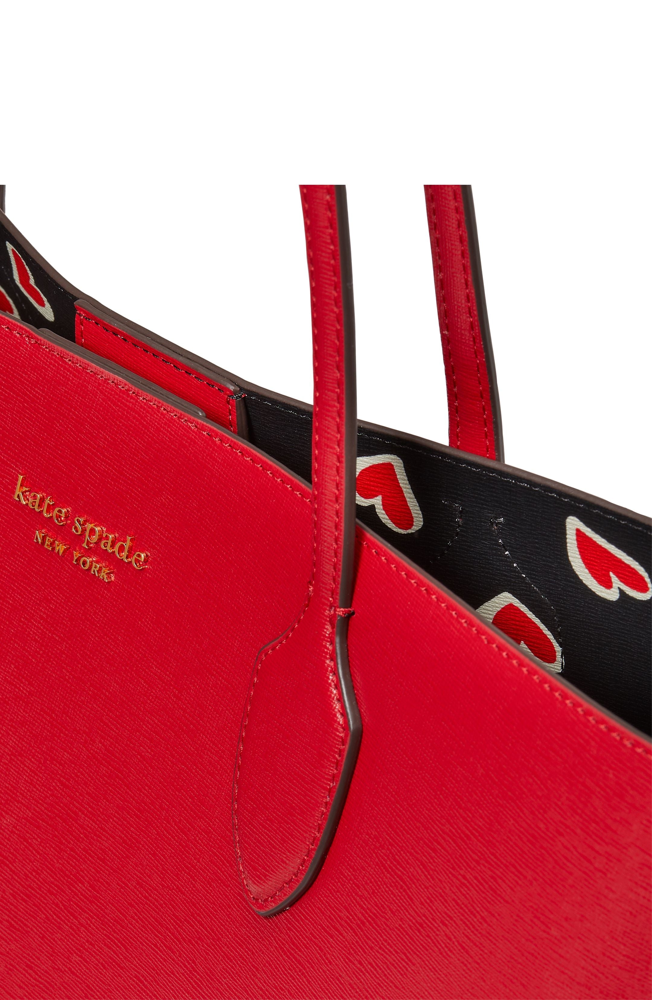 KF352-B HRT LG TOTE-Perfect Cherry