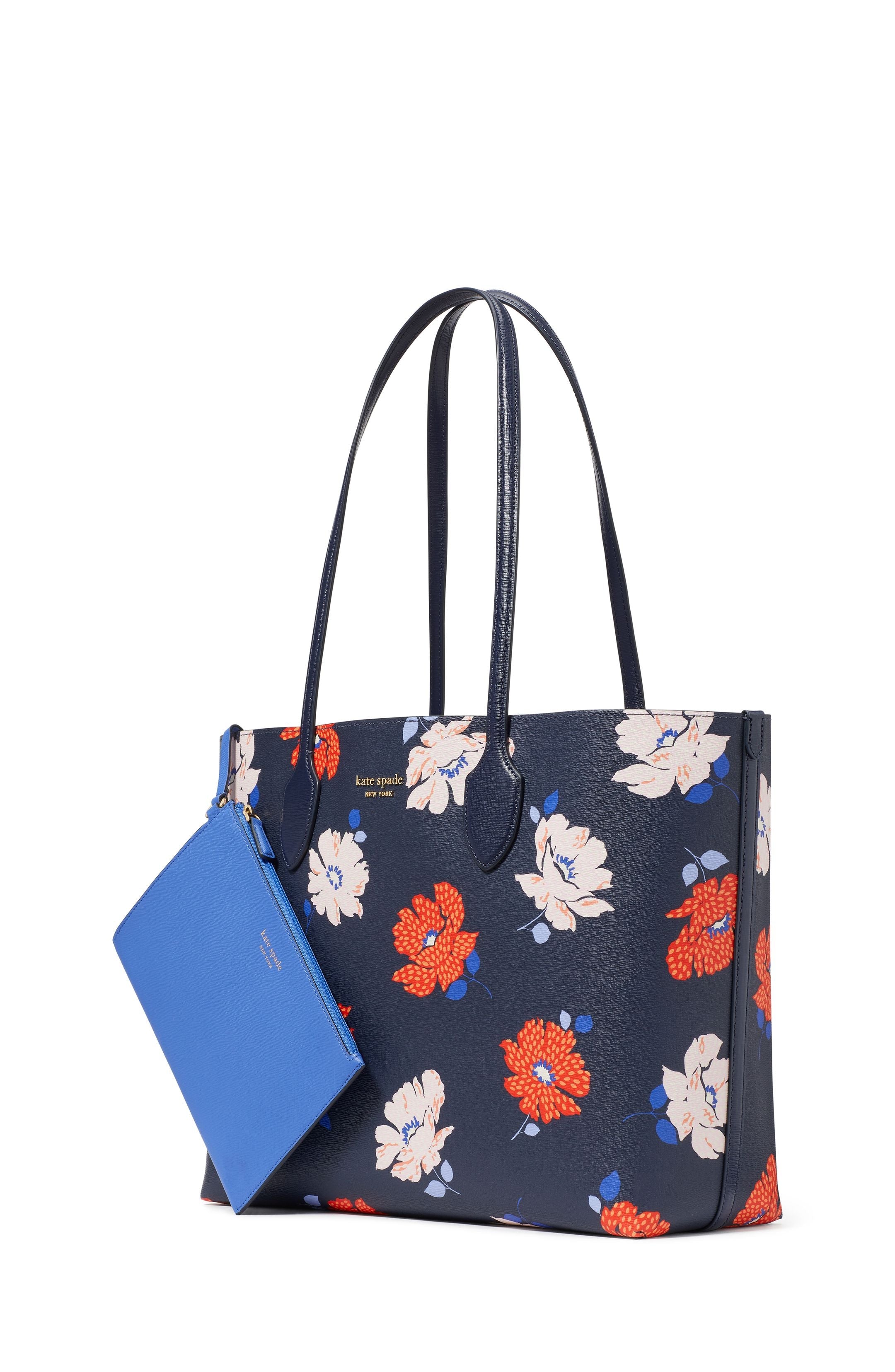 KF799-BKR LG TOTE-Parisian Navy Multi