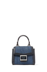 KF951-Katy Denim Micro Crossbody-Winters Night Multi