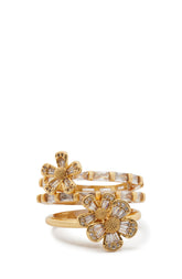 Fleurette Ring Set