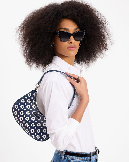 Sam Icon Daisy Dot Small Convertible Crossbody