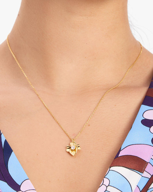 Precious Pansy Mini Pendant