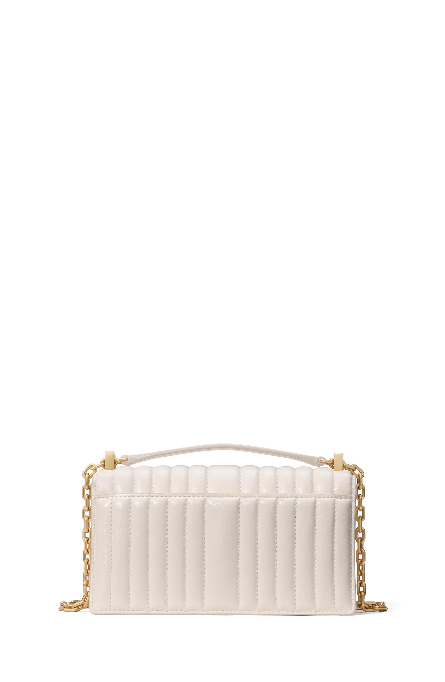 Deco Quilted Leather Mini Flap Chain Crossbody
