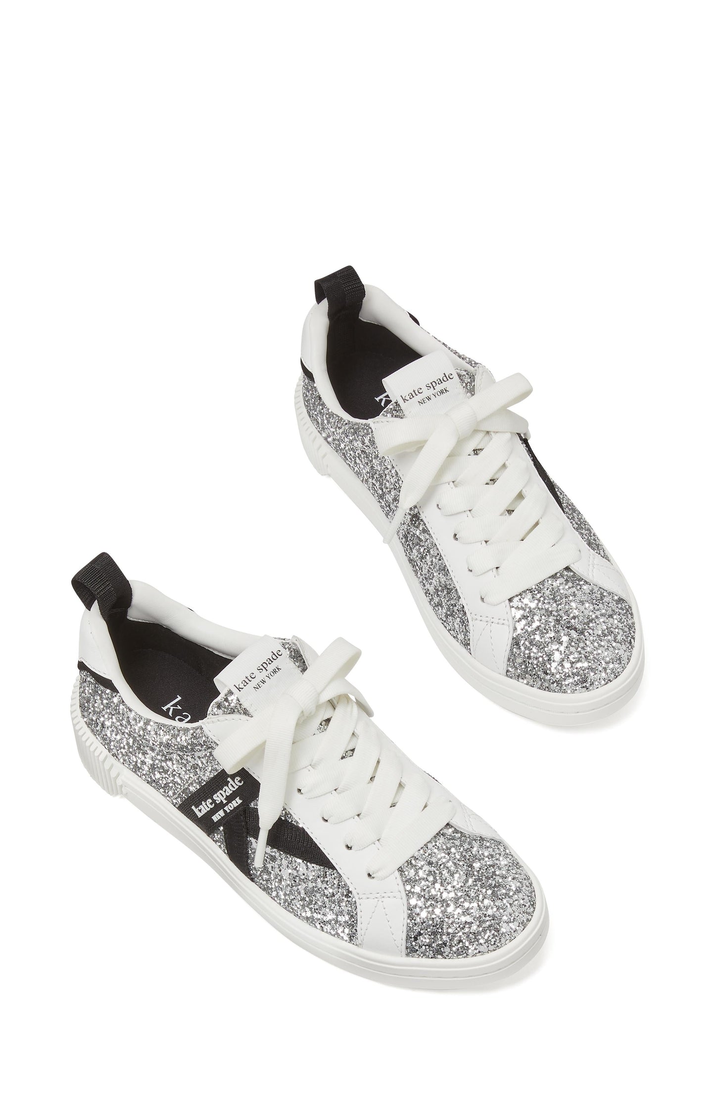 K As In Kate Glitter Court Sneakers