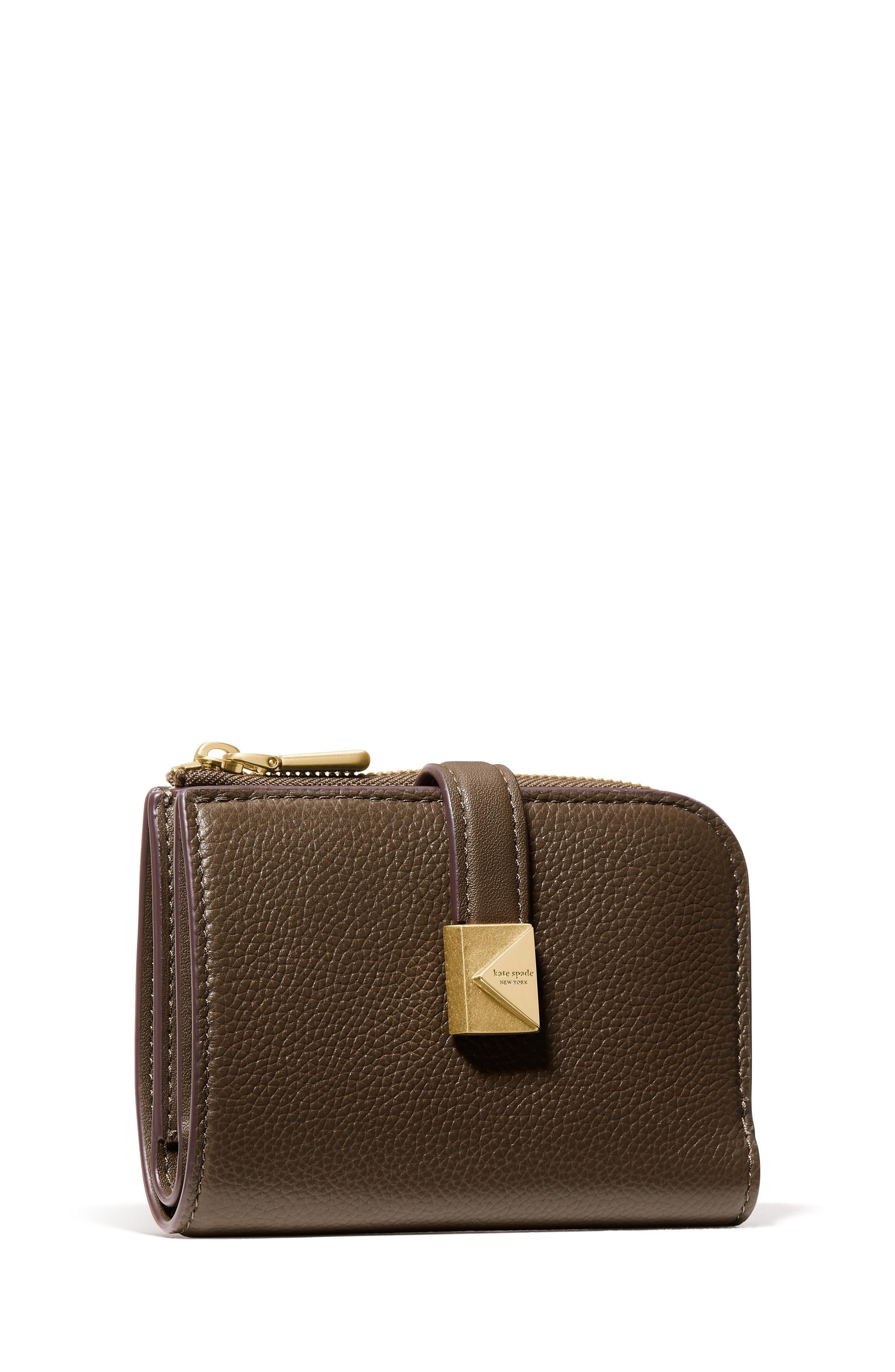 KJ648-Deco Small Compact Wallet-Burnt Sage