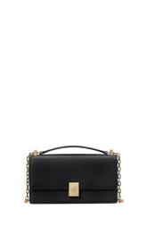 KJ656-Jolie Chain Phone Crossbody-Black